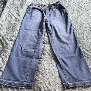 Oat New York Flare Jeans in Classic Blue